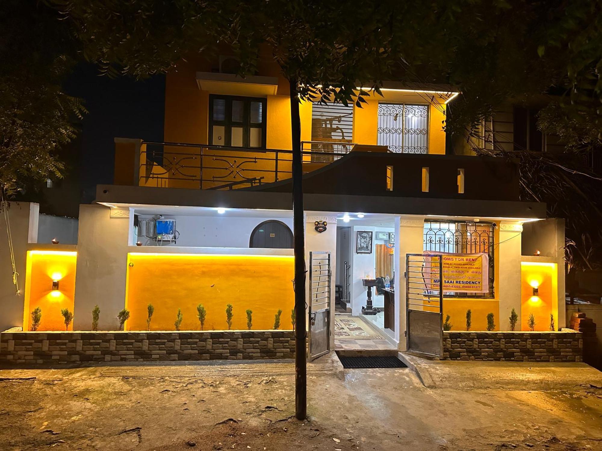 Mps Saai Residency Hotel Tiruvannamalai Exterior photo